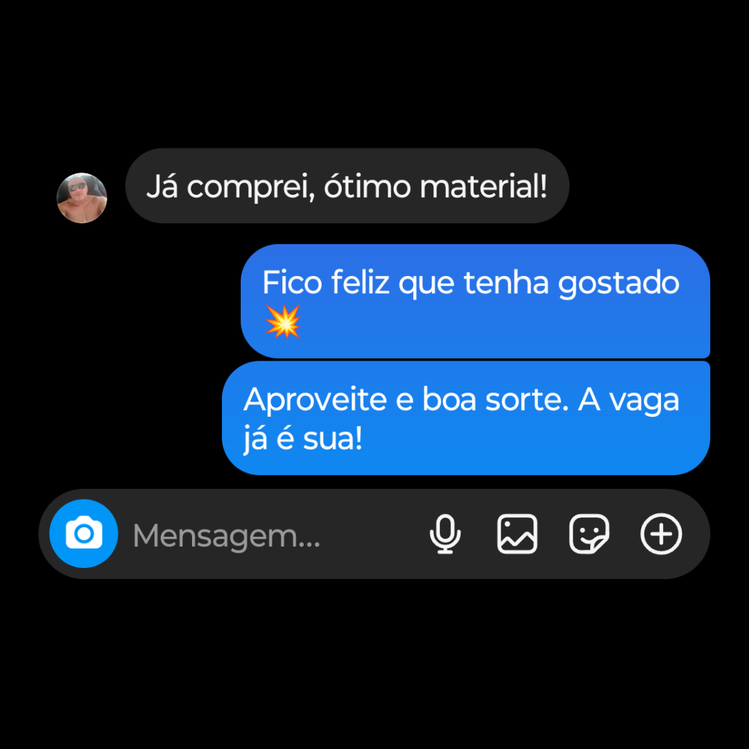 Depoimento 6 enviado por cliente da IPQuestões