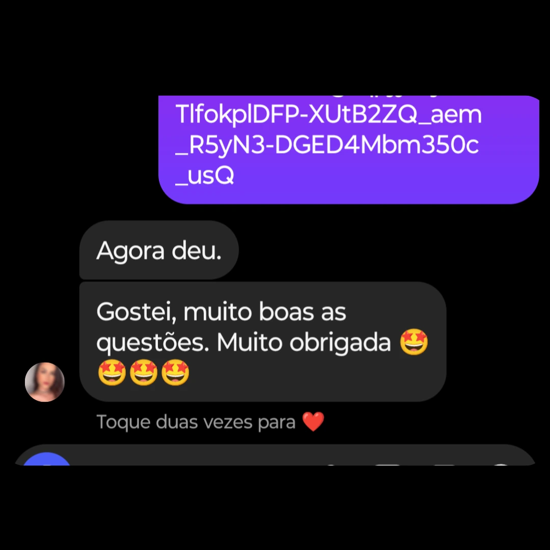 Depoimento 8 enviado por cliente da IPQuestões